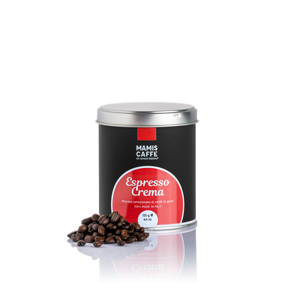 Espresso Crema Bohnen von Mamis Caffè 125 g