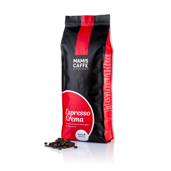 Espresso Crema Bohnen von Mamis Caffè 1 kg