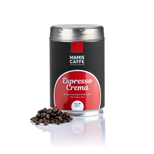 Espresso Crema Bohnen von Mamis Caffè 250 g