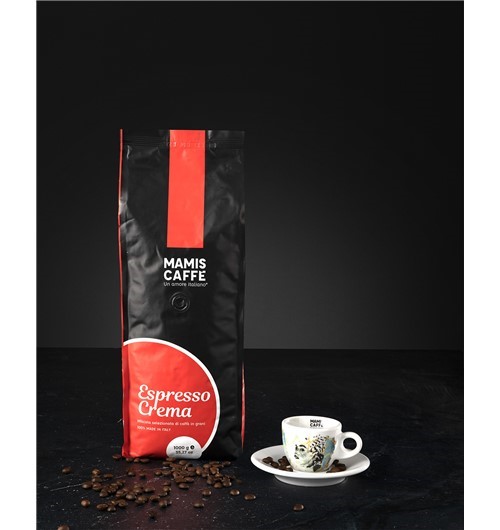 Mamis Caffè Espresso Crema + Espresso Cup "Chiara"