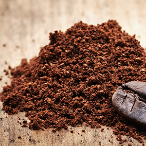 Ground coffee